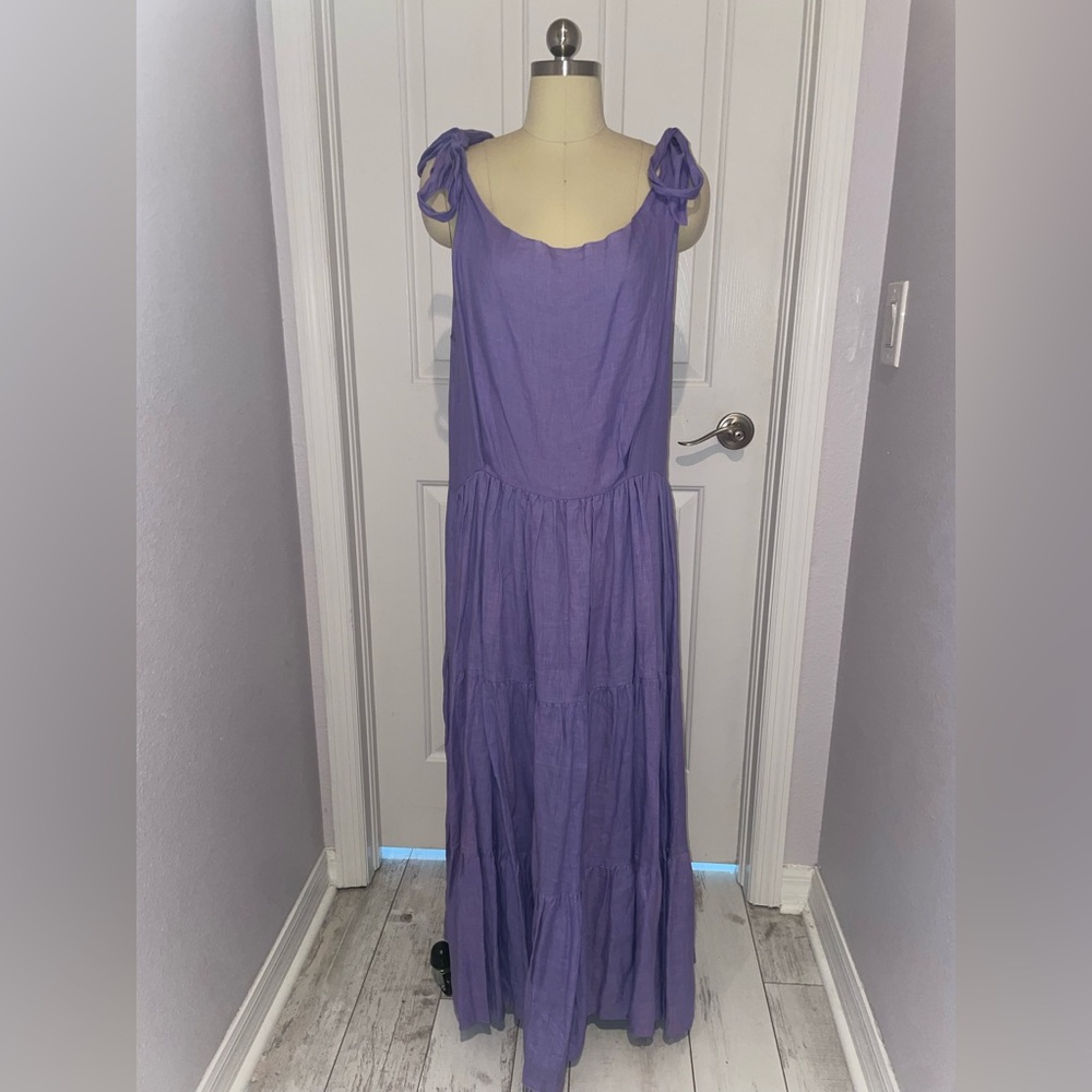 Little Tienda Perriwinkle/Blue/Lavender “Luana” Dress